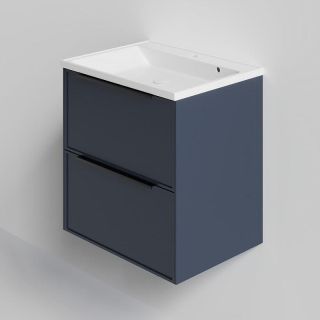 Тумба под раковину La Fenice Simpla FNC-01-SIM-BG-100-2 Синяя матовая 100 см